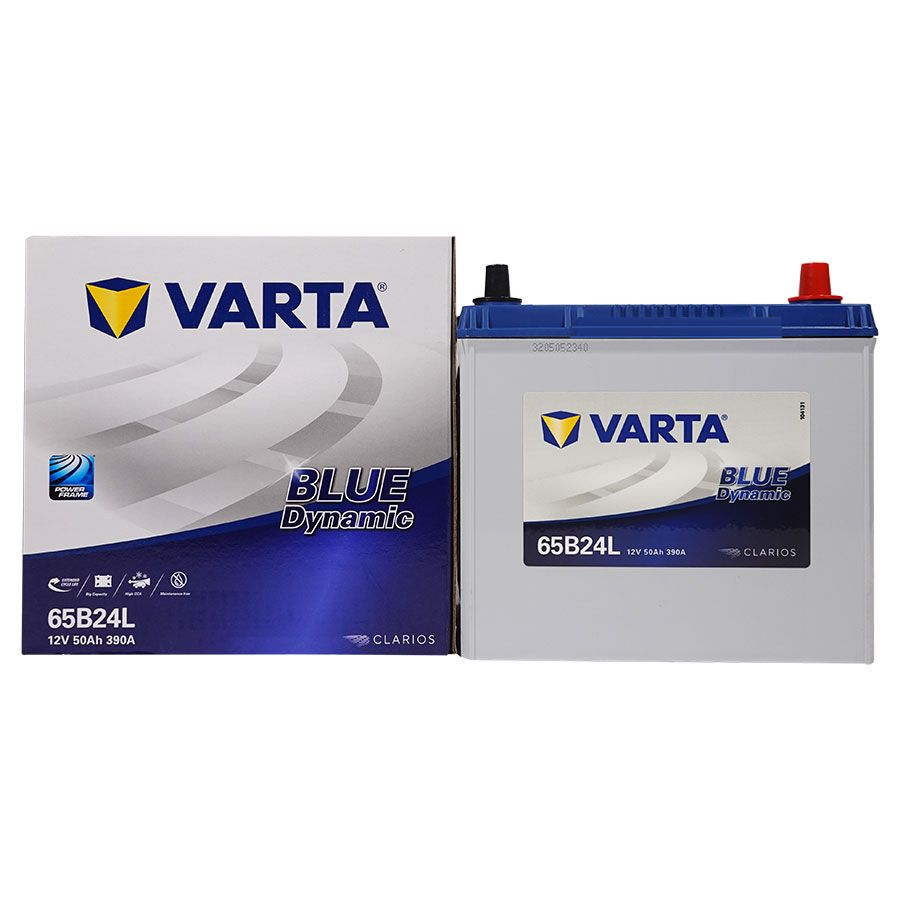 65b24l Ắc quy Varta 12V 50AH 65B24L - Ảnh 1